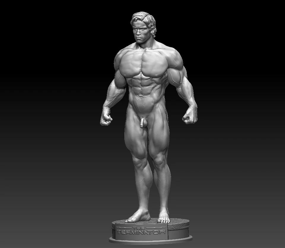 The Terminator 1984 3D Print Model .c4d .max .obj .3ds .fbx .stl .blend