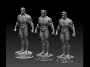 Terminator package of three models 3D Print Model