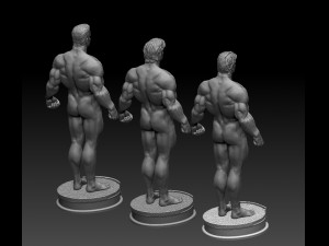 Terminator package of three models 3D Print Model