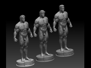 Terminator package of three models 3D Print Model