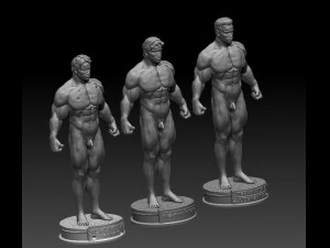 Terminator package of three models 3D Print Model