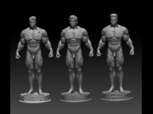 Terminator package of three models 3D Print Model