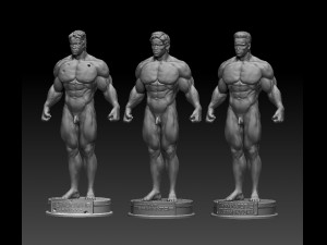 Terminator package of three models 3D Print Model