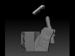 Terminator 2 Judgment Day 1991 Bust Model Cetak 3D