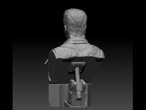 Terminator 2 Judgment Day Bust Modelo de Impressão 3D