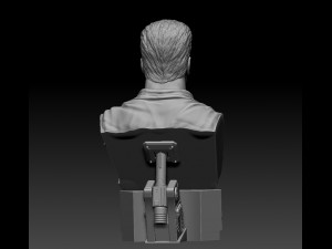 Terminator 2 Judgment Day Bust Modelo de Impressão 3D