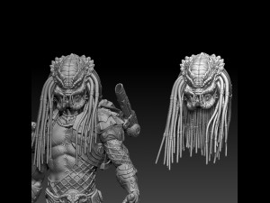 Predator Emperor 3D 打印模型