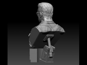 Terminator 2 Judgment Day Bust 2 3D 打印模型