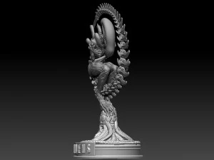 Alien 3D Print Model