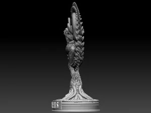 Alien 3D Print Model