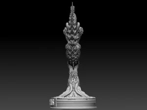 Alien 3D Print Model