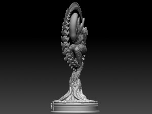 Alien 3Dプリントモデル
