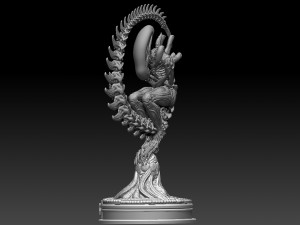 Alien 3Dプリントモデル
