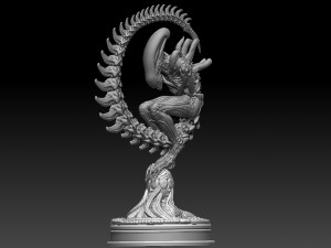 Alien 3Dプリントモデル