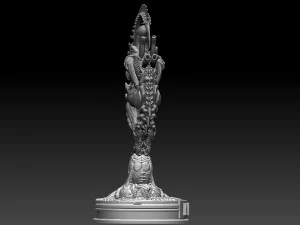 Alien 3D Print Model