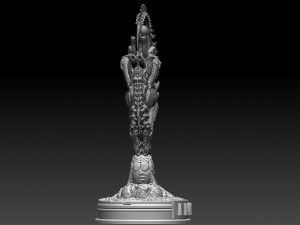 Alien 3Dプリントモデル