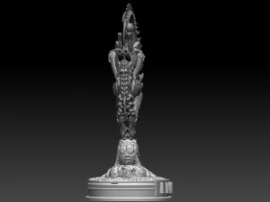 Alien 3D Print Model