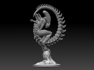 Alien 3Dプリントモデル