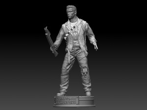 Terminator 2 judgment day V2 3D Print Model