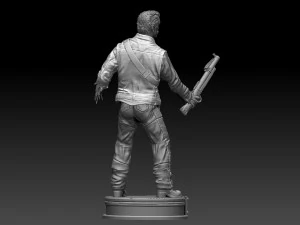 Terminator 2 judgment day V2 3D Print Model
