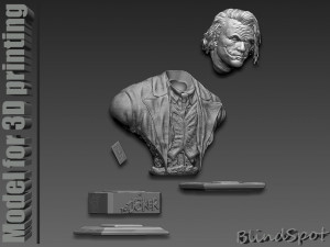 Joker 3D 打印模型