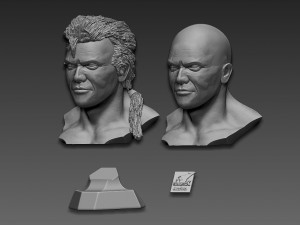 Final Fantasy X Aurion 3D-printmodel