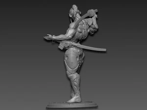 Metal gear rising jetstream sam 3D Print Model