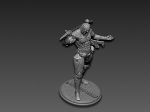 Metal gear rising jetstream sam Modèles 3D en vedette