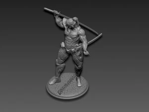 Metal gear rising jetstream sam 3D Print Model
