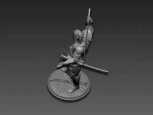 Metal gear rising jetstream sam 3D Print Model
