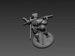 Metal gear rising jetstream sam 3D Print Model