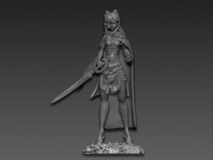 Zero Drakengard 3D Print Model