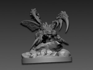 Zergling 3D-printmodel