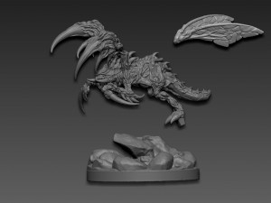 Zergling 3D-printmodel