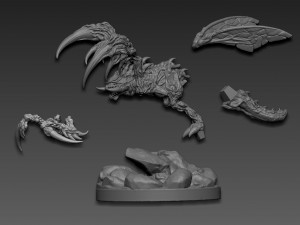 Zergling 3D-printmodel
