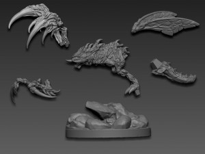 Zergling 3D-printmodel