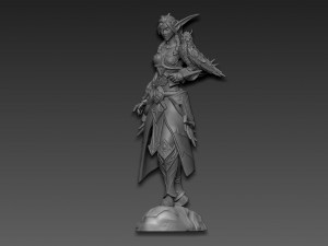 Tyranda WarCraft Modelo de impresión 3D