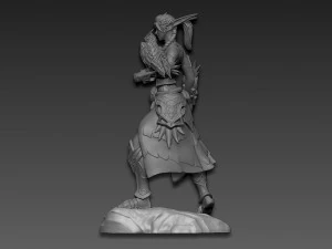 Tyranda WarCraft 3D Print Model