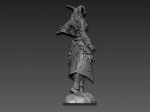 Tyranda WarCraft Modelo de impresión 3D