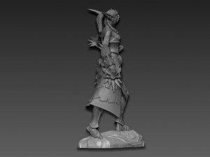 Tyranda WarCraft Modelo de impresión 3D