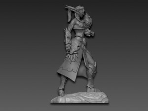 Tyranda WarCraft Modelo de impresión 3D