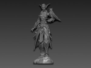 Tyranda WarCraft Modelo de impresión 3D