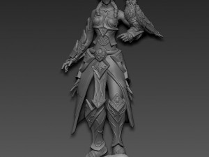 Tyranda WarCraft Modelo de impresión 3D