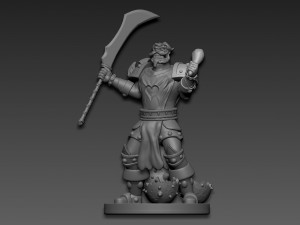 Leeroy Jenkins WarCraft 3D Print Model