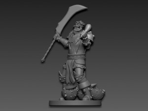 Leeroy Jenkins WarCraft 3D Print Model