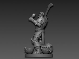 Leeroy Jenkins WarCraft 3D Print Model