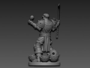 Leeroy Jenkins WarCraft 3D Print Model