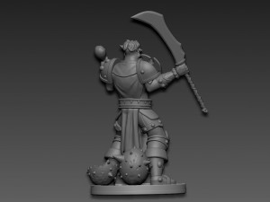 Leeroy Jenkins WarCraft 3D Print Model