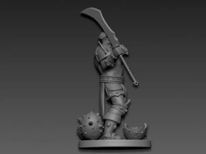 Leeroy Jenkins WarCraft 3D Print Model