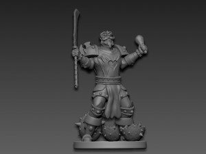Leeroy Jenkins WarCraft 3D Print Model